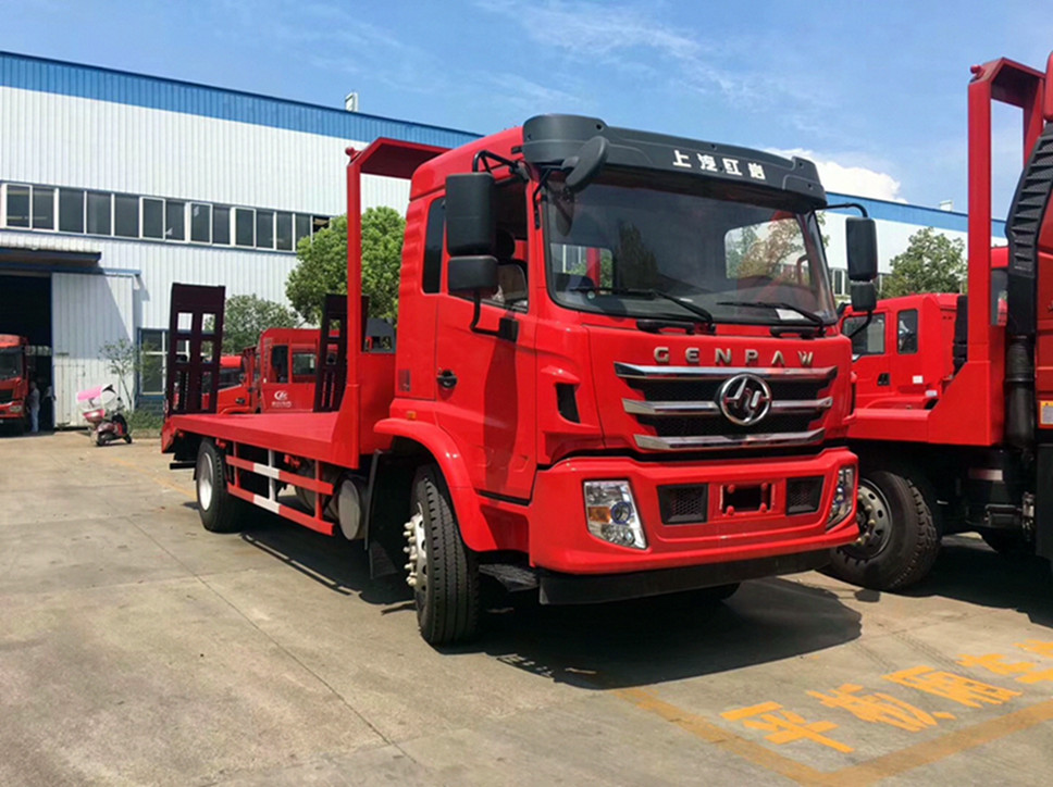 【20噸】上汽紅巖平板運輸車