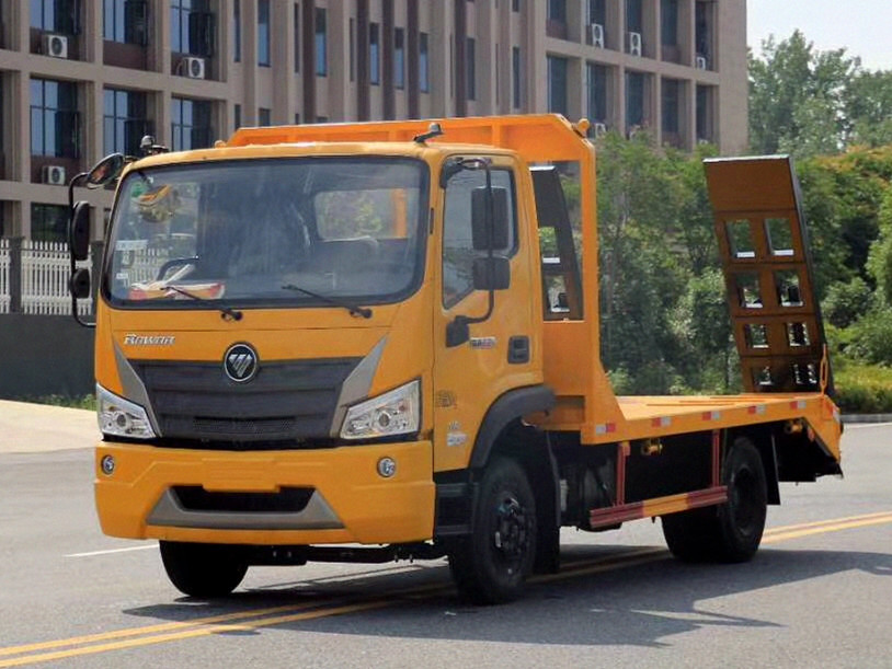 【國六藍牌包牌】福田瑞沃平板運輸車