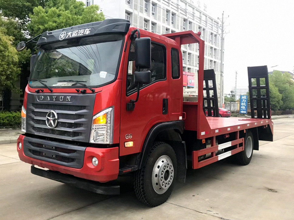 【國六】大運G6平板運輸車