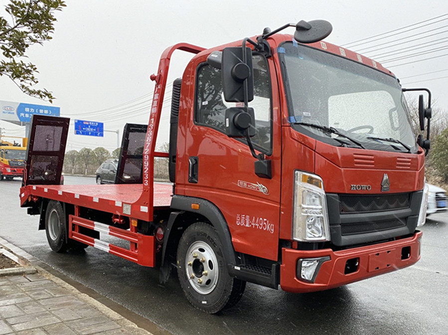 【新規藍牌包牌】重汽豪沃平板車