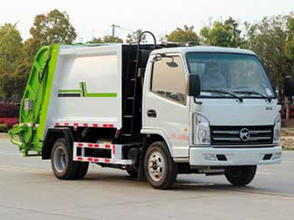 【京環4.5立方】凱馬壓縮式垃圾車