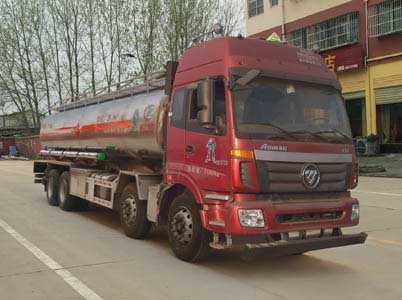 程力威牌CLW5311GYYLB5型鋁合金運油車